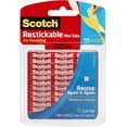 thumbnail image 1 of Scotch Restickable Tabs, 0.5 Inch squares, 72 Tabs R103, 1 of 15