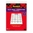 Scotch SelfSeal Laminating Pouches, 10 count, 8.5" x 11", 3 mil Thick