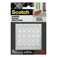 thumbnail image 1 of Scotch Adhesive Bumper Pads, Clear, Rubber Cabinet Door Stoppers, Self-Stick, 1/2 inch., 40 pack, 1 of 11
