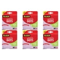 thumbnail image 1 of Scotch Small Adhesive Dots Tape 010-300M Craft Photo Easy Dispense Clear, 6 Packs, 1 of 9
