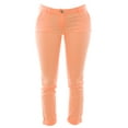 thumbnail image 1 of Scotch & Soda Maison Scotch Women's Slim Fit Chinos 26W x 30L Neon Orange, 1 of 2