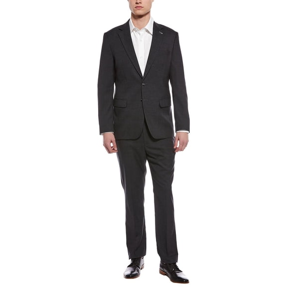 Scotch & Soda mens  2pc Suit, 48R, Grey