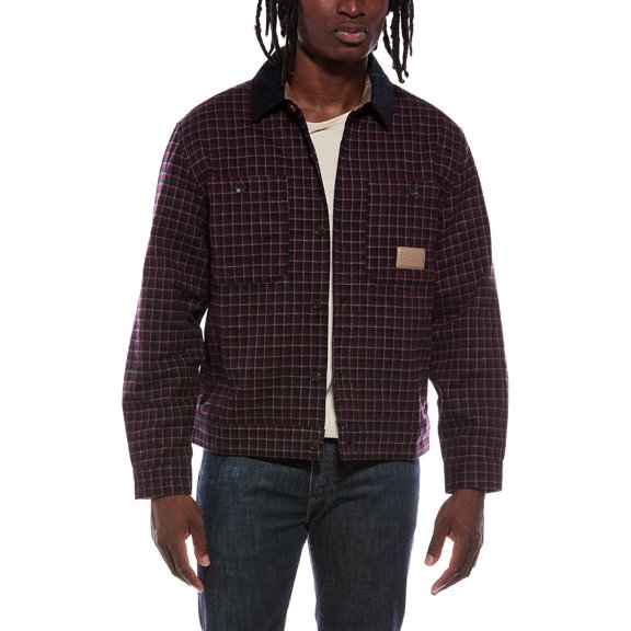 Scotch & Soda mens Trucker Jacket, s, Blue