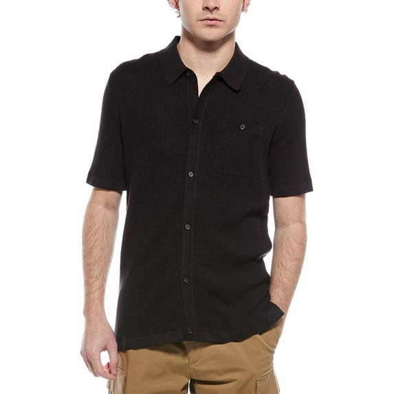 Scotch & Soda mens Waffle Knit Shirt, s