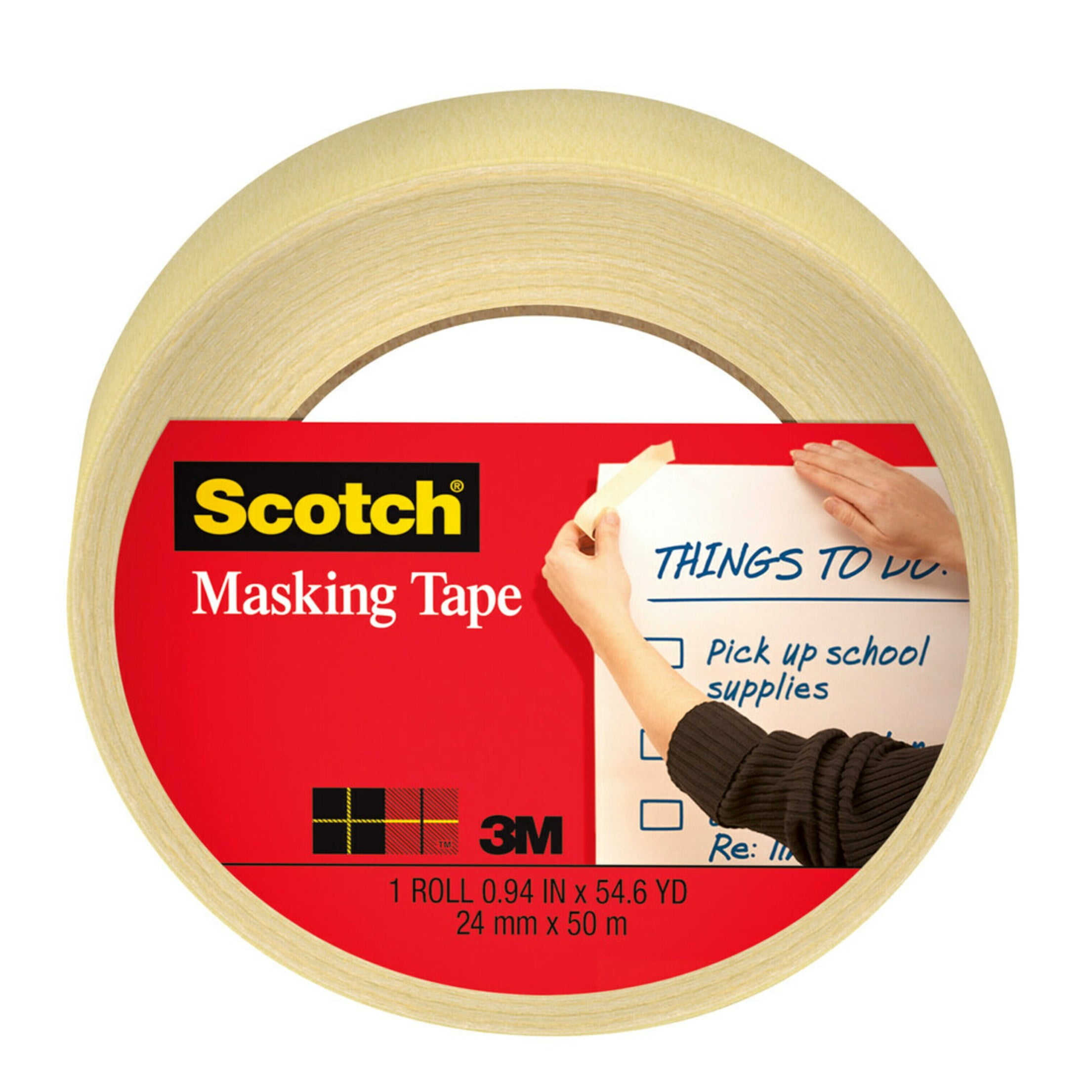 Scotch General Purpose Masking Tape, .94 in x 54.6