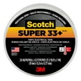thumbnail image 1 of Scotch Super 33+ Vinyl Electrical Tape, Black, 3/4 in. x 52 ft., 1 of 13