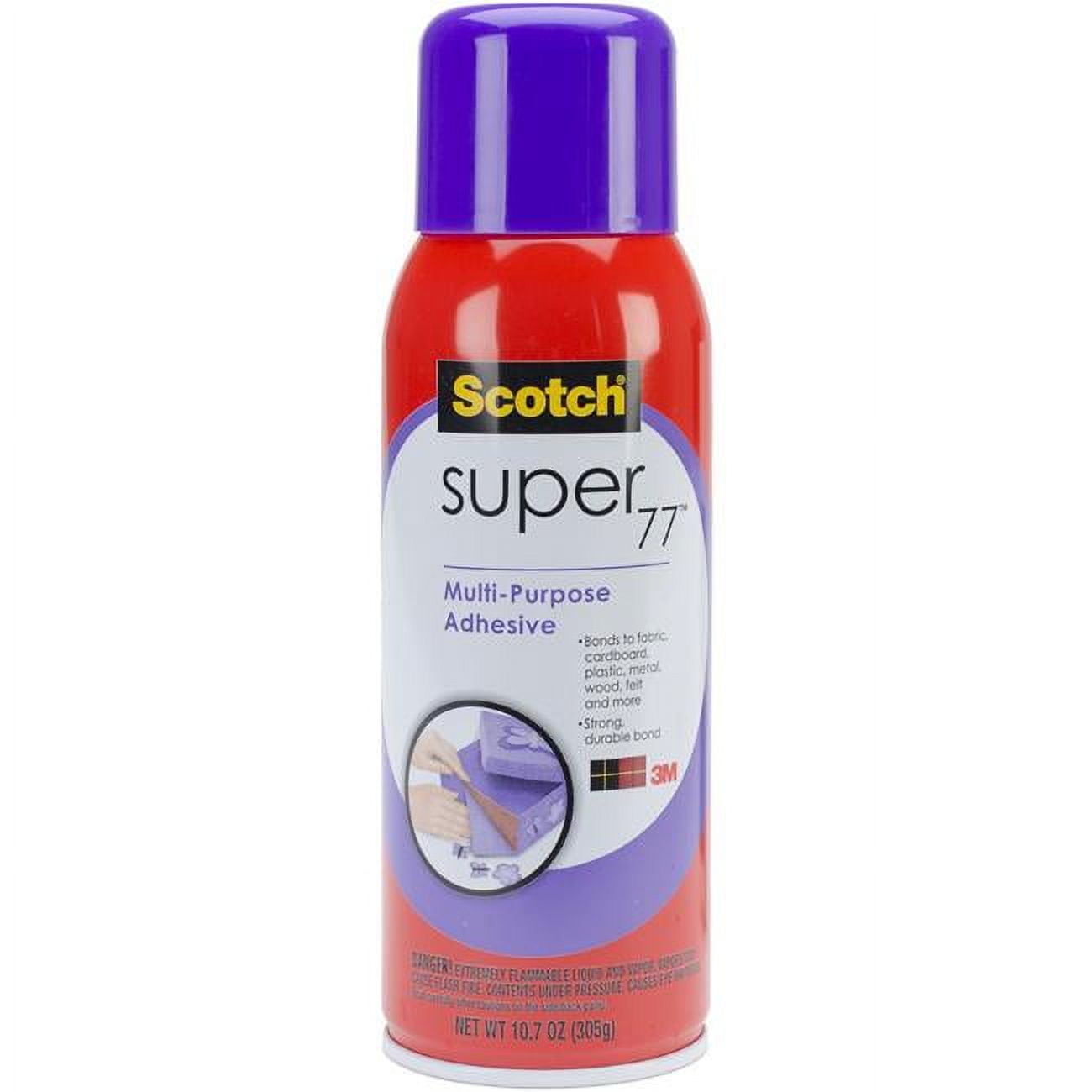 3M SUPER 77 SPRAY ADHESIVE how to instructional video 