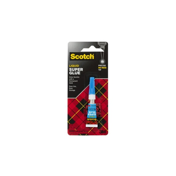 Scotch Super Glue Liquid, .07 oz, 1 Total
