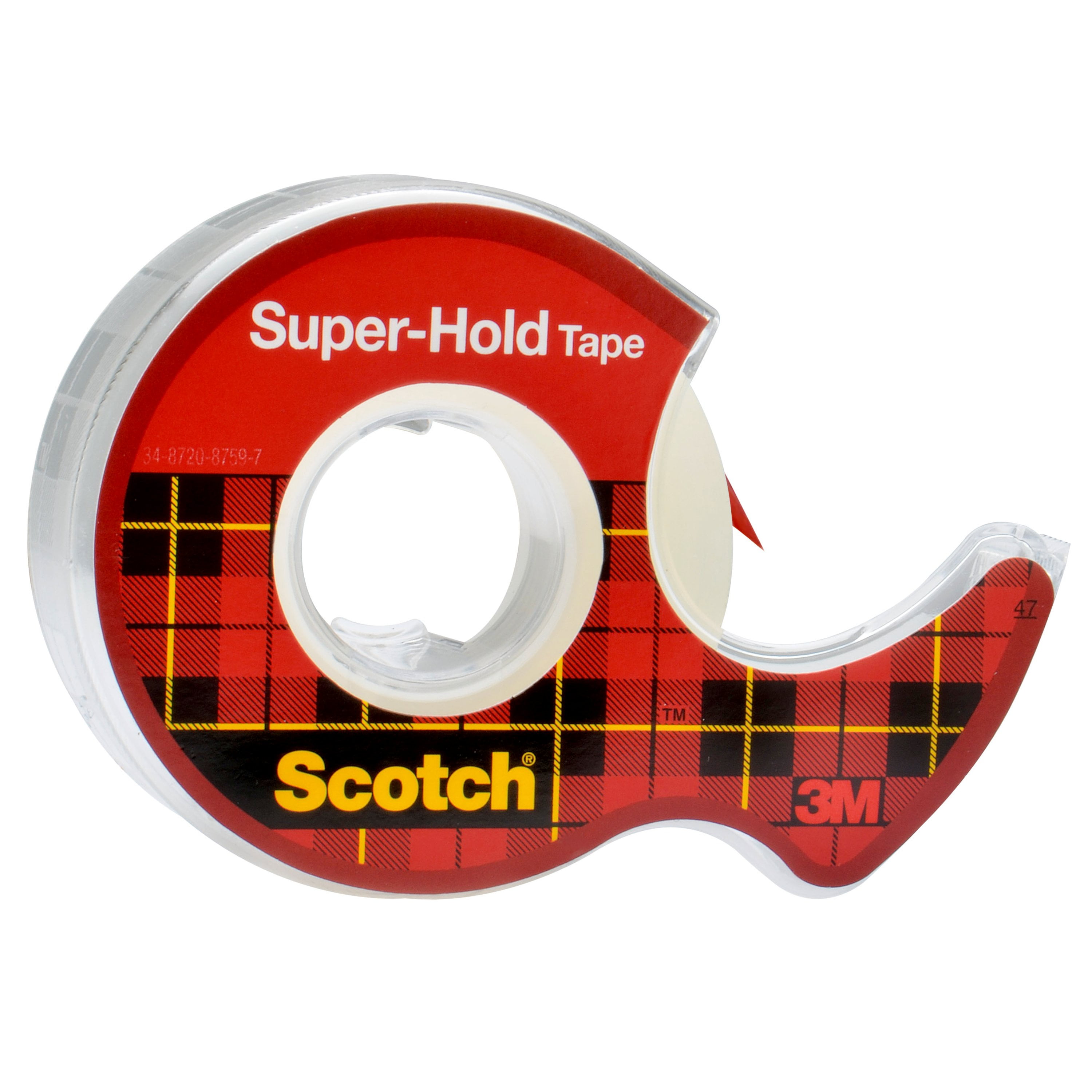 Scotch Super-Hold Tape, 198-ESF, 3/4 in x 650 in (19 mm x 16.5 m)