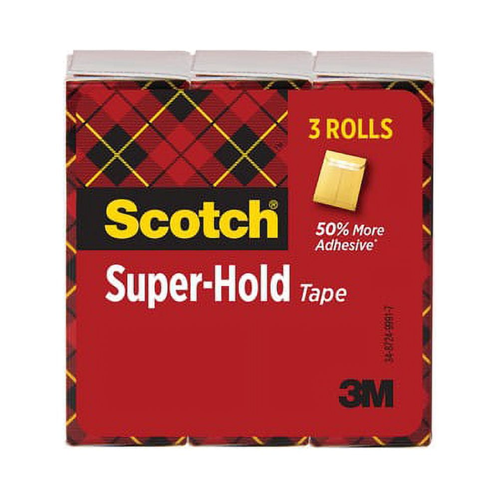 Scotch® Super Hold Tape - Clear, 0.75 in x 18 yd - Baker's