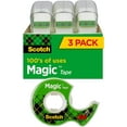 thumbnail image 1 of Scotch Magic Tape, 3 Rolls, Great for Gift Wrapping, Numerous Applications, Invisible, Engineered for Repairing, 3/4 x 300 Inches 3105, 1 of 18