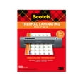 Scotch Thermal Laminating Pouches, 100 Count, 8.5" x 11", 3 mil Thick