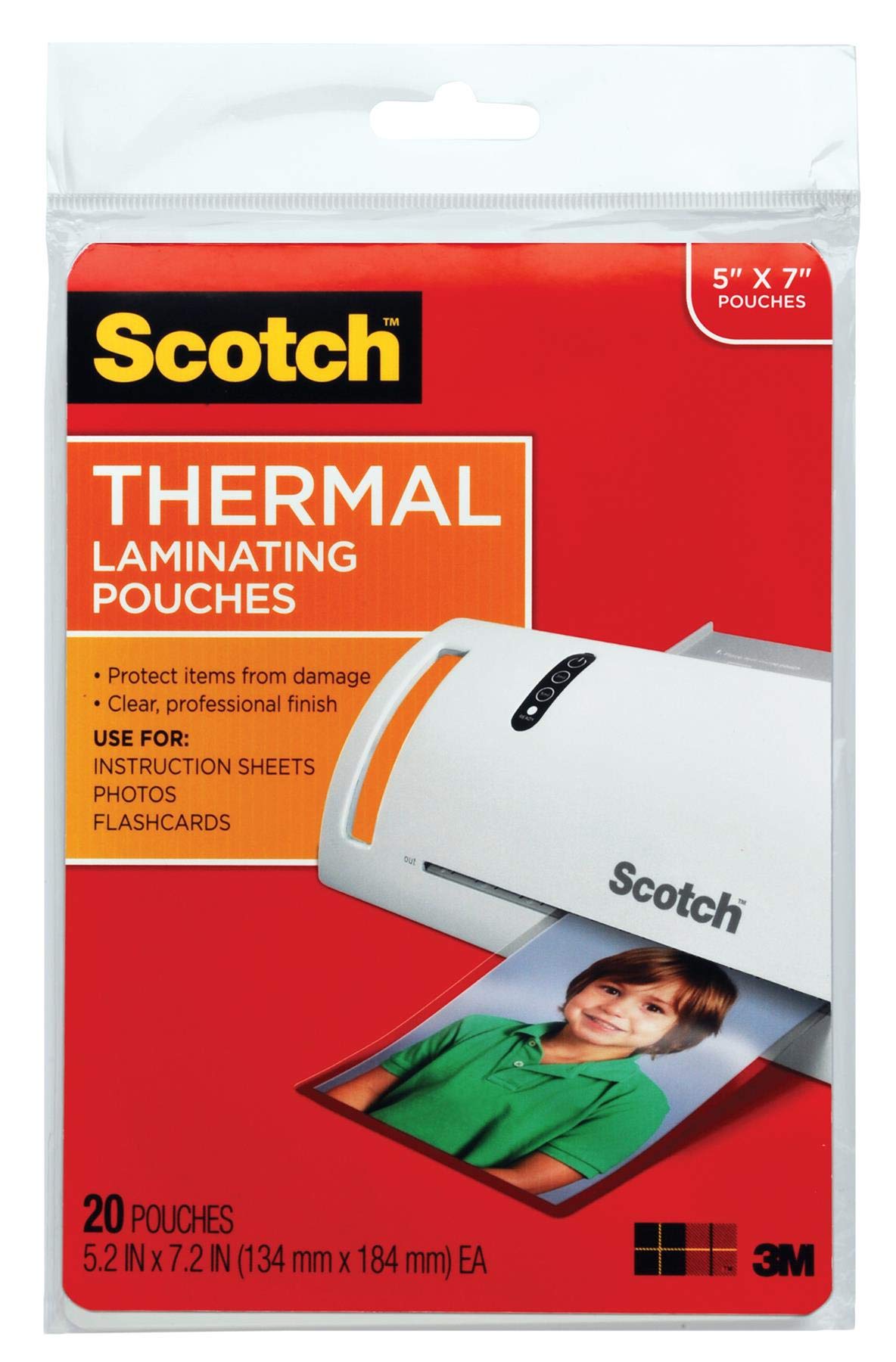 Scotch Thermal Laminating Pouches, Laminate Homemade Ornaments