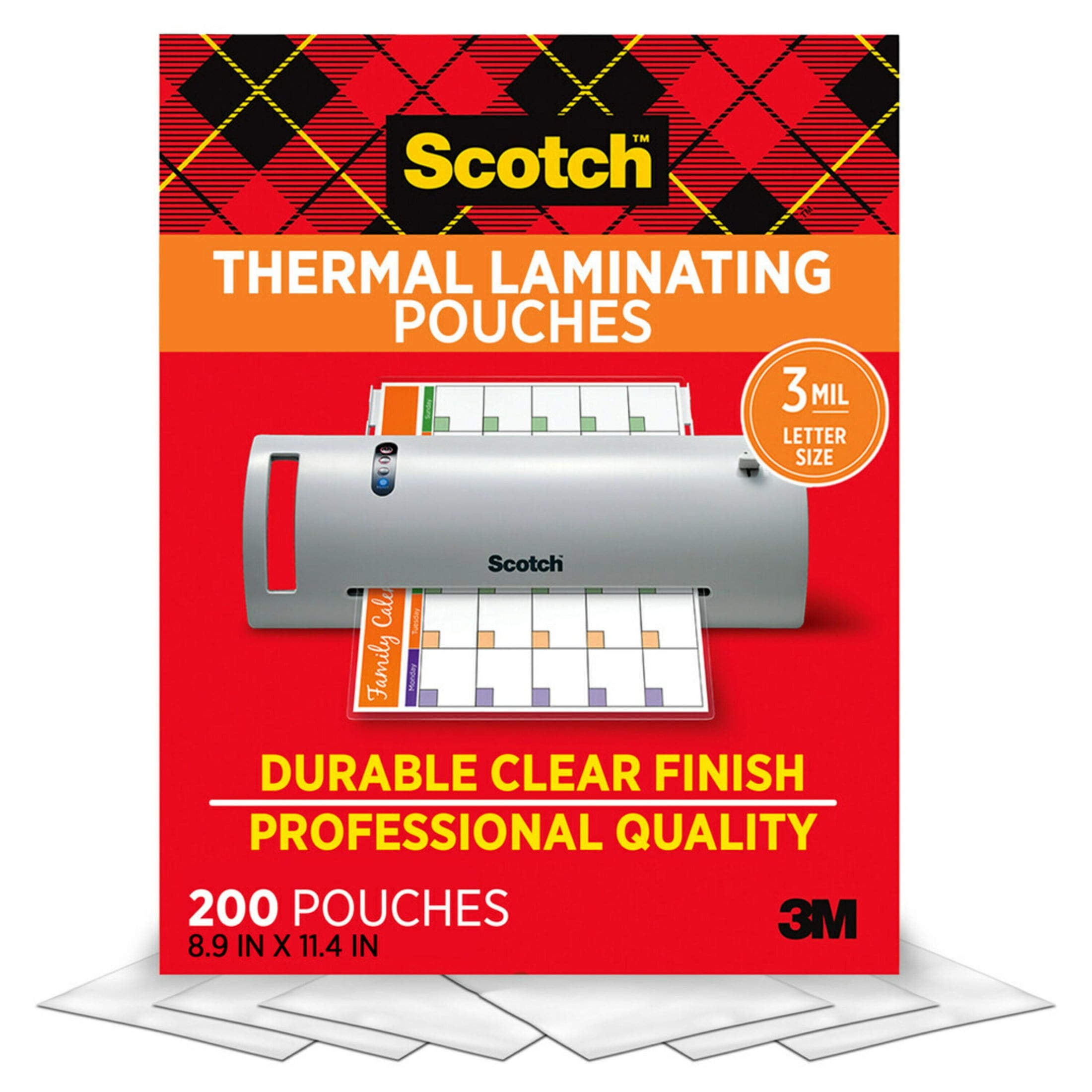 Sacchetti Laminazione Termica Sacchetti Per Plastificatrice Scotch - 50 Pezzi Formato Lettera, Pellicola Termica Ultra Trasparente Sacchetti Termici Formato Lettera 50 Pezzi - Foto 6