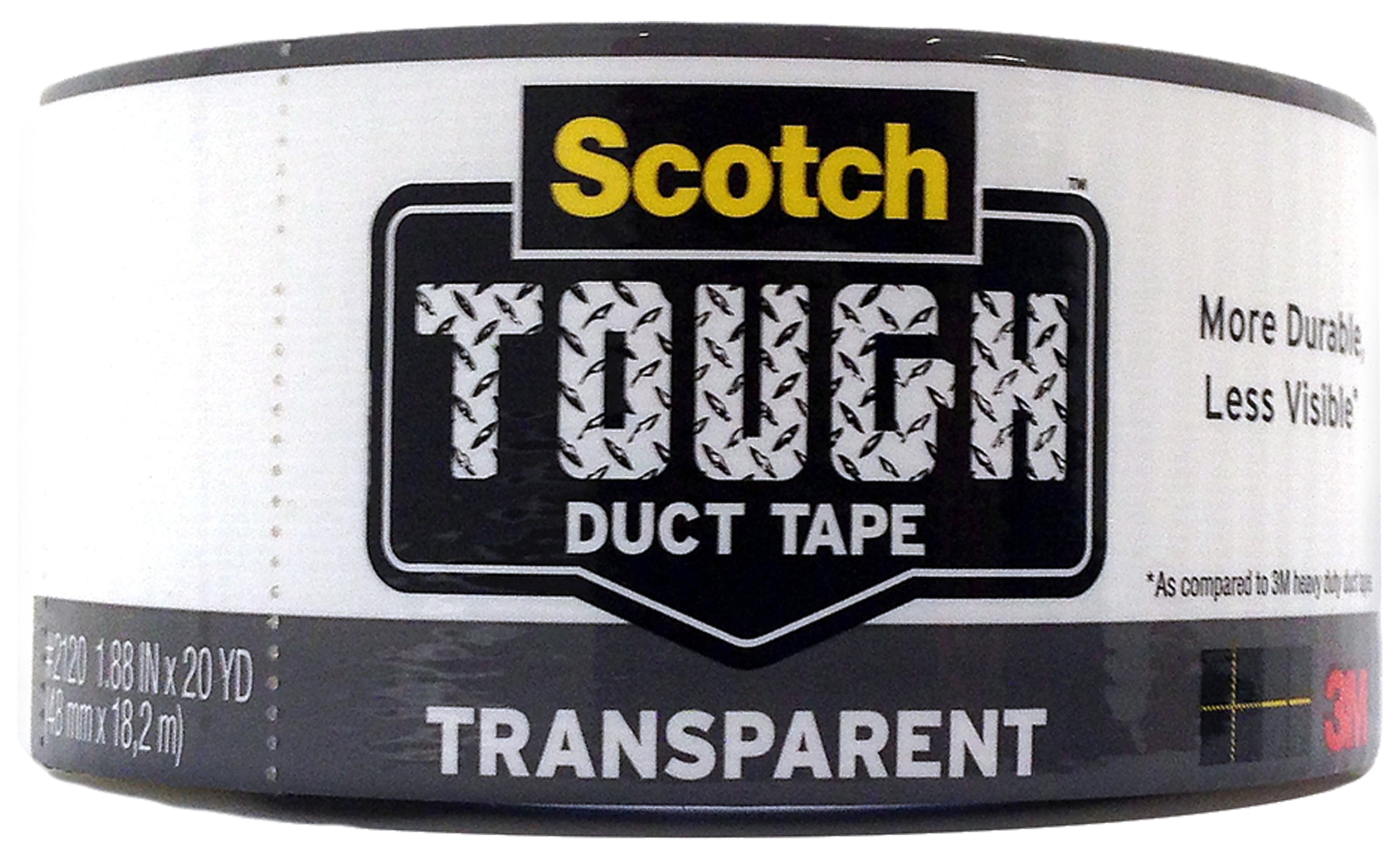Scotch Duct Tape, Tough, Transparent, Tools & Repair