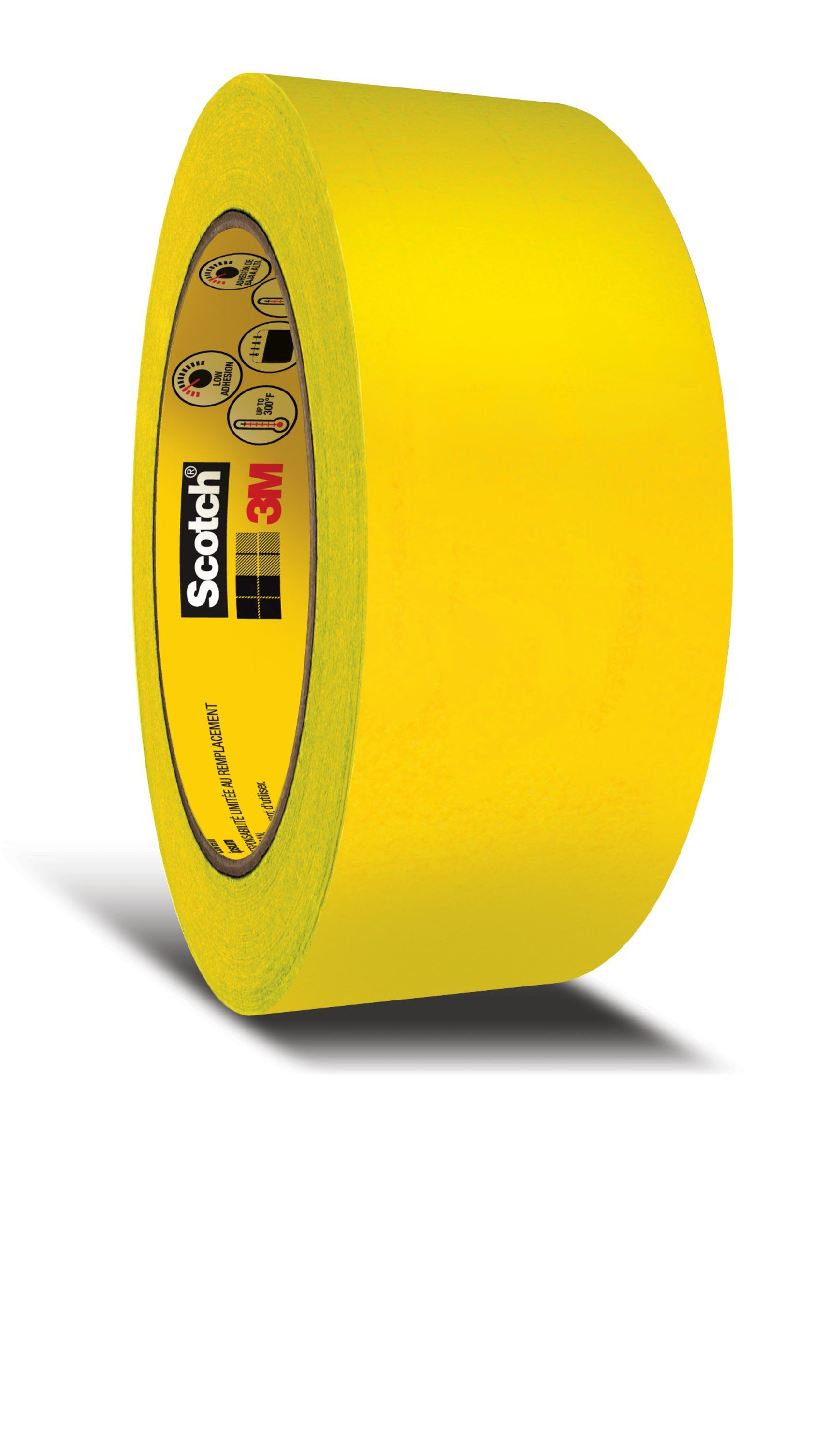 Scotch Ultimate Paint Edge Masking Tape 2460 Gold, 3/4 in x 60 yd 3.3 mil, 48 per case Bulk