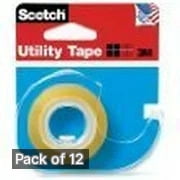 Scotch Utility Tape, 1/2-Inch (Pack of 12)