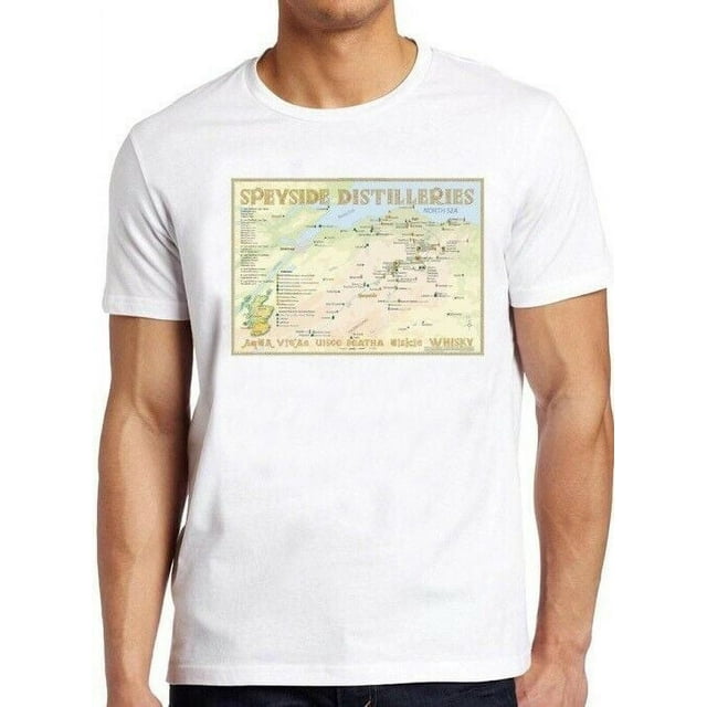 Scotch Whisky Liquor Scotland Speyside Region Distilleries Cool Tee T