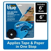 ScotchBlue Blue Painters Tape and Paper Dispenser, Fits 12 inch Masking Paper