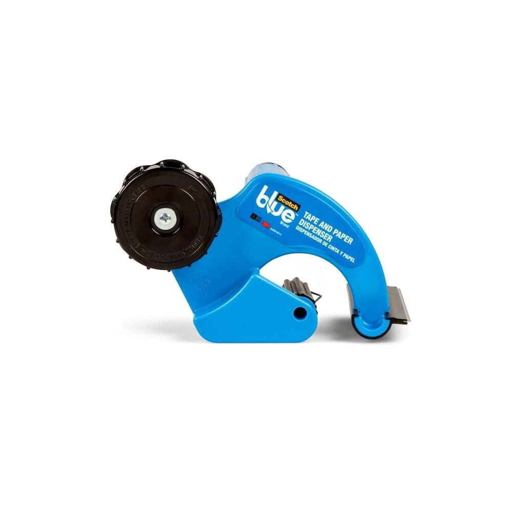 ScotchBlue Blue Painters Tape and Paper Dispenser, Fits 12 inch Masking Paper