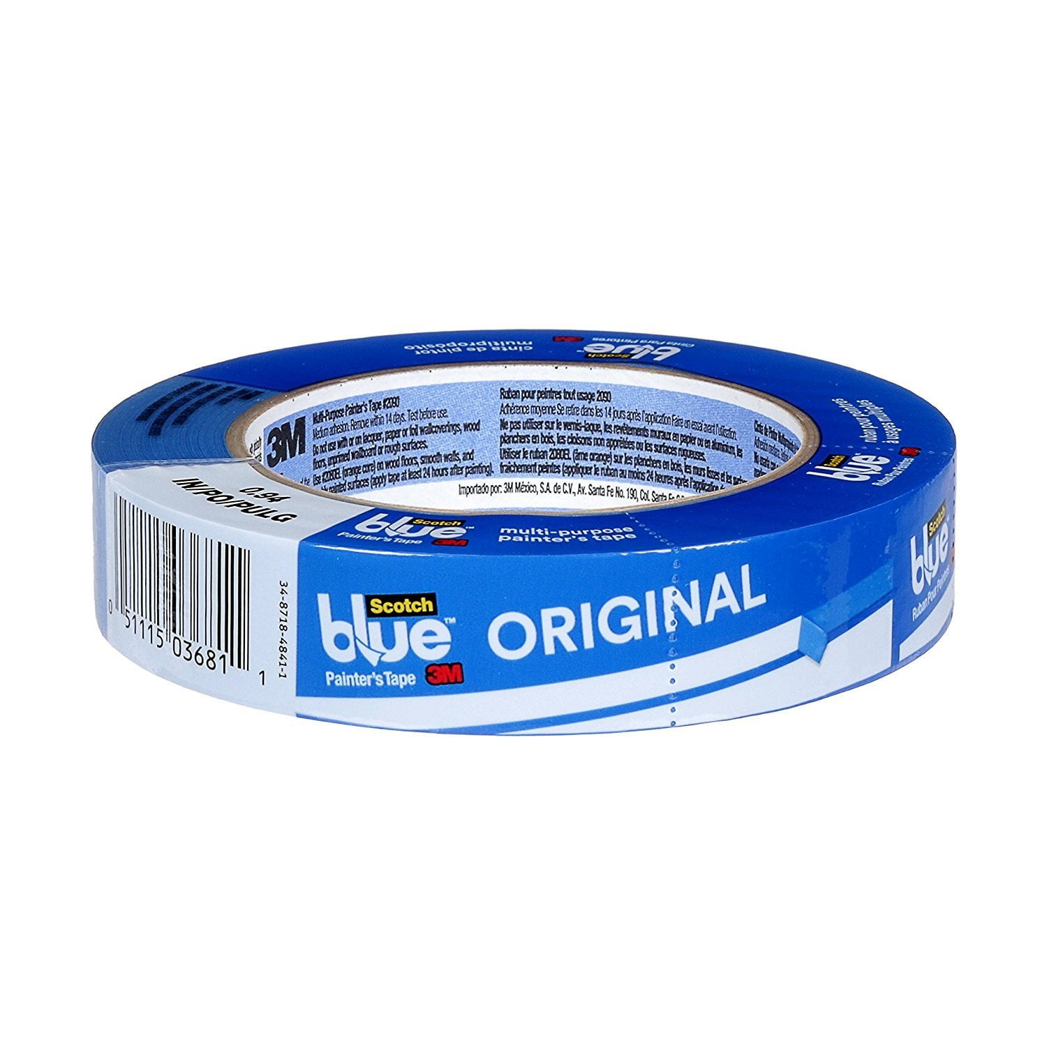 ScotchBlue Original Multi Surface Painters Tape .94 inch x 60 yard 2090 1 Roll Walmart