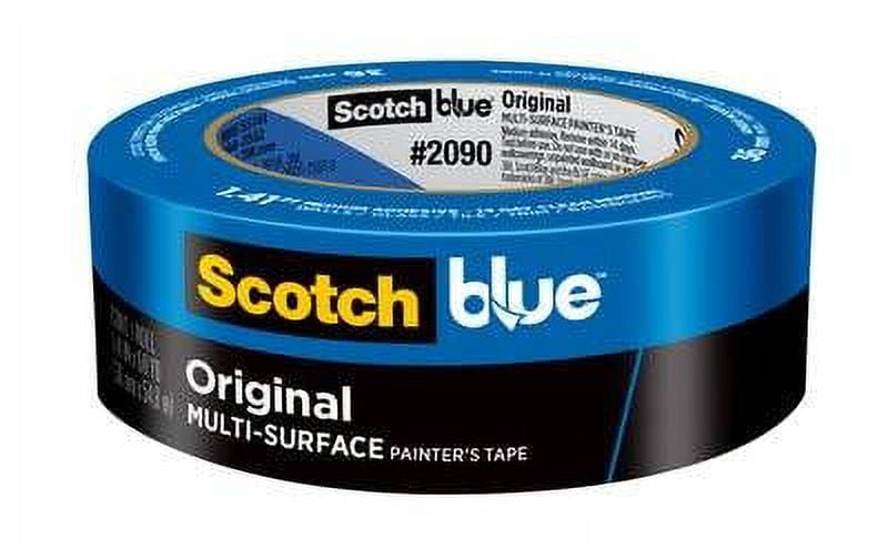 ScotchBlue Original Painter's Tape 2090-36EP4, 1.41 in x 60 yd (36mm x 54,8m), 4 rolls/pack