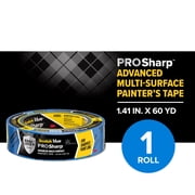 ScotchBlue PROSharp Painters Tape, Blue, 1.41 in x 60 yd, 1 Roll