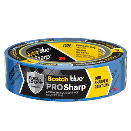 ScotchBlue Sharp Lines Painter's Tape, Blue, 1.41 in x 60 yd, 1 Roll