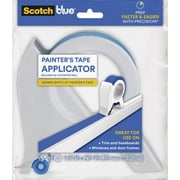 ScotchBlue TA3-SB Painters Tape Applicator, Blue, with 1 Starter Roll 1.41 in. x 20 yd
