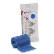Scotchcast Plus Cast Tape 3 Inch X 12 Foot Fiberglass Blue, 82003B - ONE ROLL