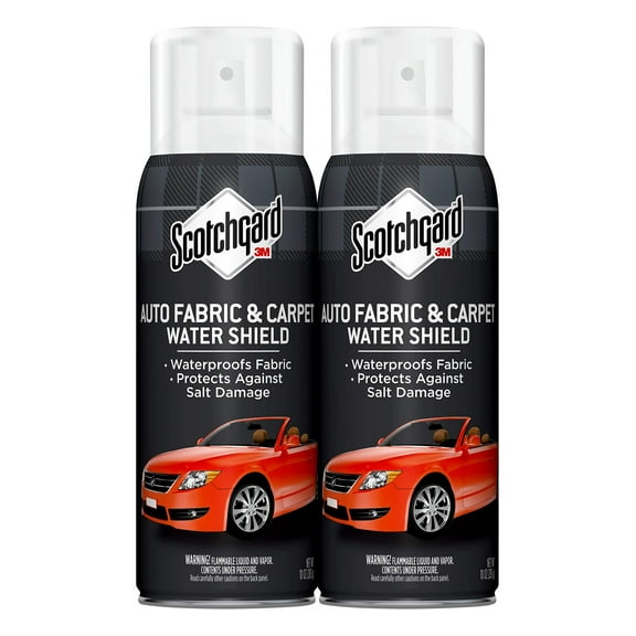 Scotchgard Auto Fabric & Carpet Water Shield, 20 Ounces Two, 10 Ounce Cans