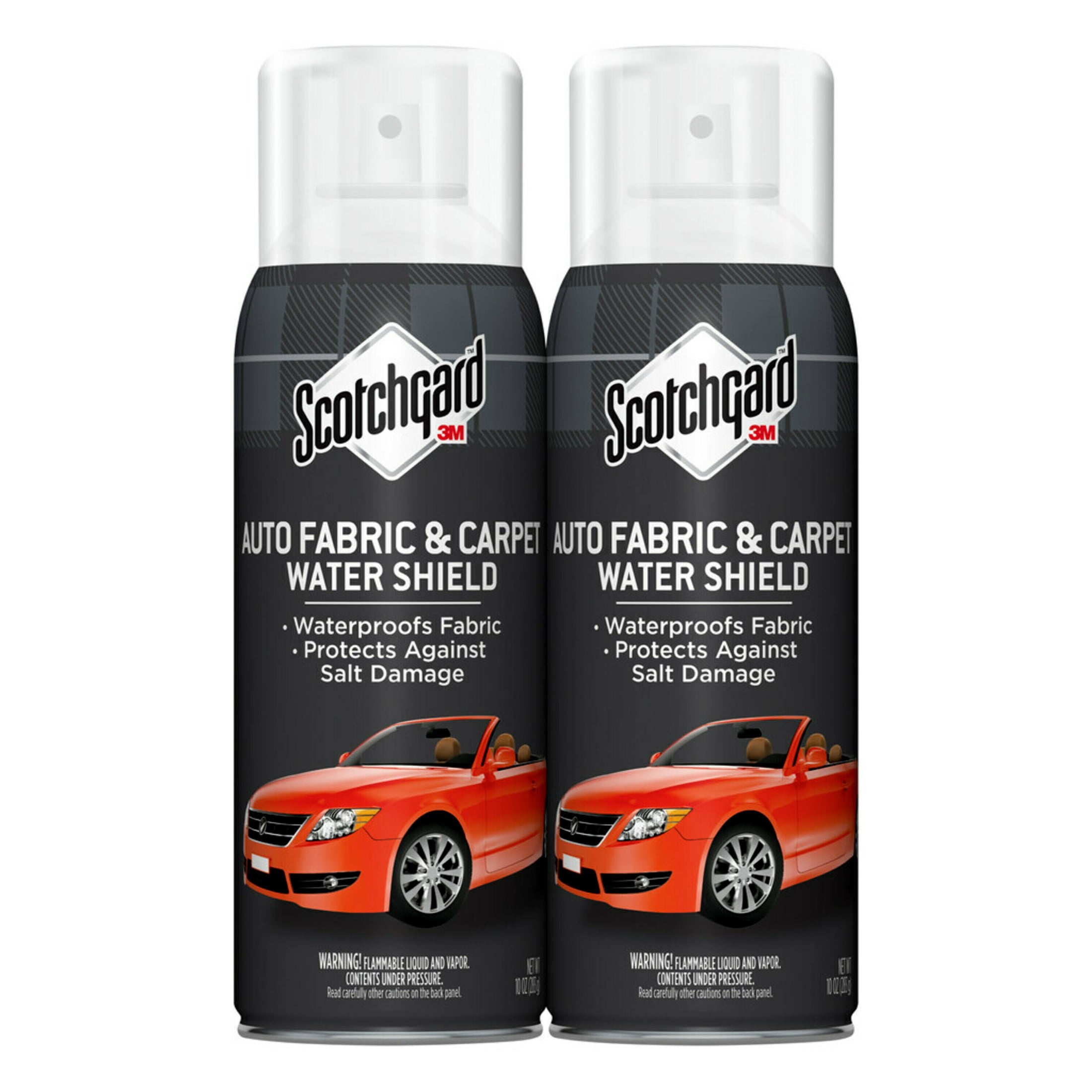 Scotchgard Auto Interior Fabric Carpet Protector Total 20 fl oz. 2 Cans
