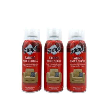 Scotchgard Fabric Clothes Upholstery Water Shield Waterproof Protector 10 oz (3