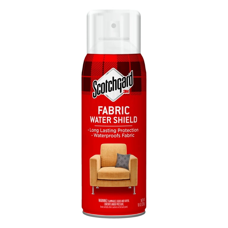 Scotchgard Fabric Water Shield, Water Repellent Spray for Spring and Summer  Clothing and Household Upholstery Items, Long-Lasting Protection for