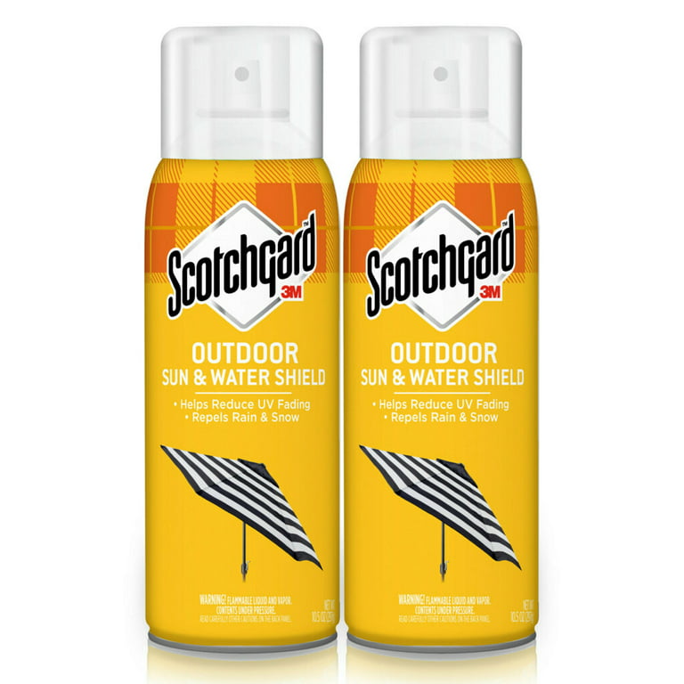 Scotchgard Outdoor Sun & Water Shield Fabric Spray, Two 21 oz Cans