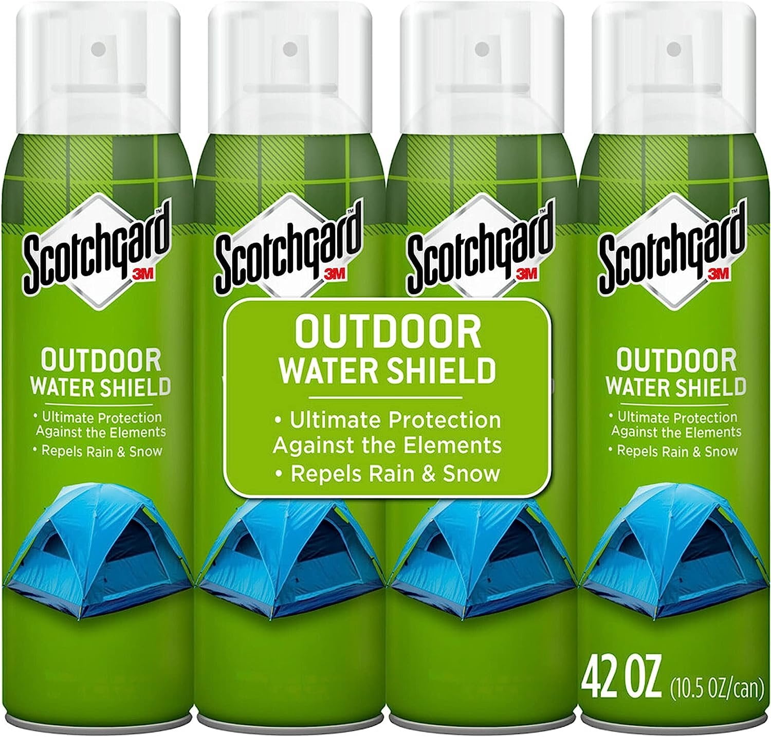 Scotchgard Outdoor Water Shield Fabric Spray Water Repellent Spray for Spring and Summer Outdoor Gear and Patio Furniture Fabric Spray for Outdoor Items 42 Ounces 4 Cans Walmart Business Supplies
