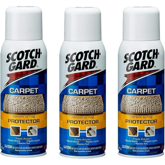 Scotchgard Rug & Carpet Protector, 1 Can, 14-Ounce, Pack of 3