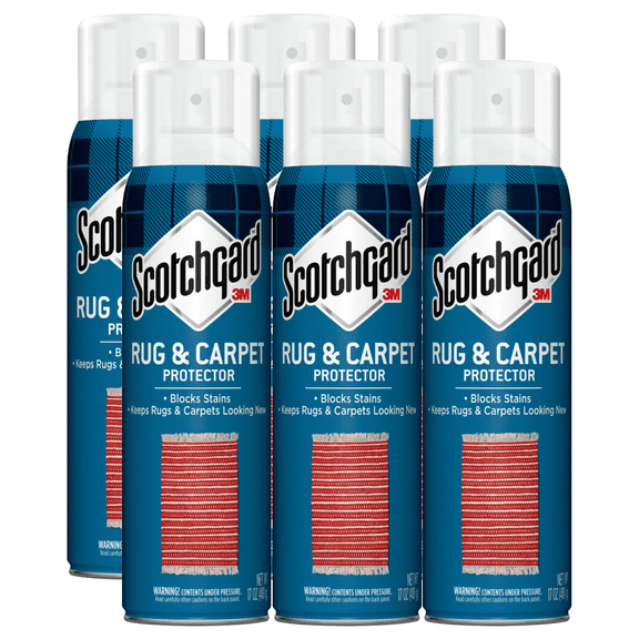 Scotchgard Rug & Carpet Protector: 17 ounces (Clear) [6-pack]