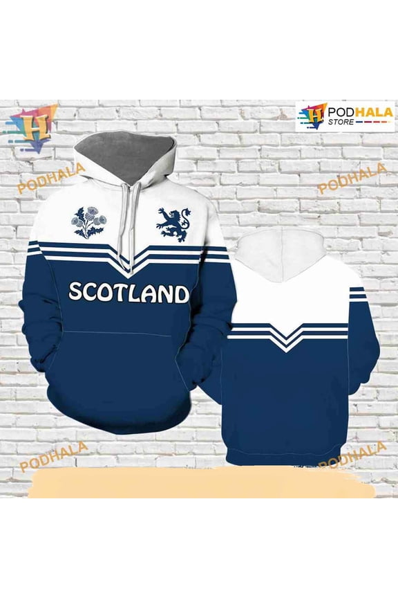 Scotland All Over Printed 3D Hoodie T-Shirt