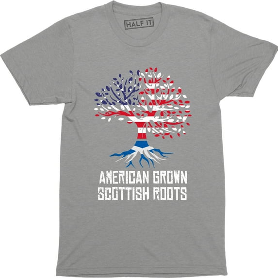 Scotland American Grown Scottish Roots Scottish Roots Heritage T-Shirt