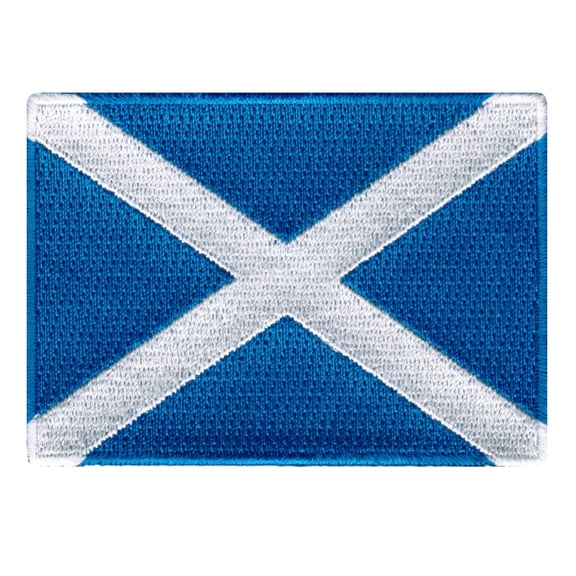 Scotland Flag Embroidered Iron-on Patch