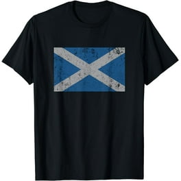 Scotland Flag Scottish Saltire Saint Andrew's Cross T Shirt Scotland Flag Scottish Saltire Saint Andrew's Cross T Shirt