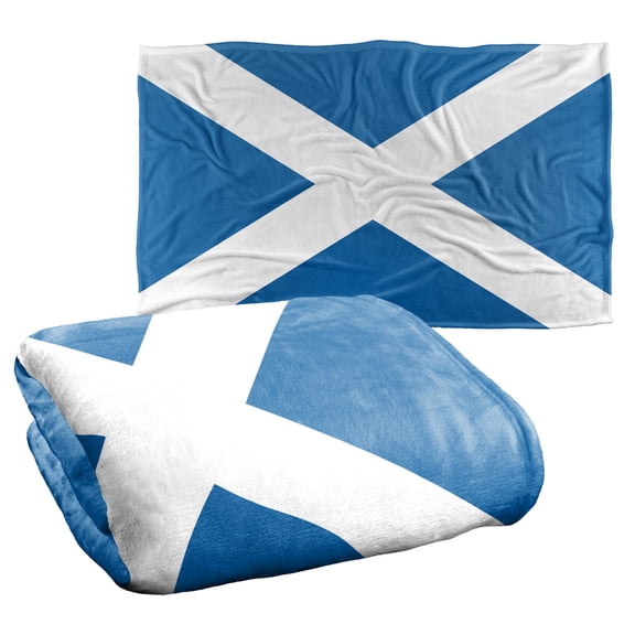 Scotland Flag Silky Touch Super Soft Throw Blanket 36" x 58"