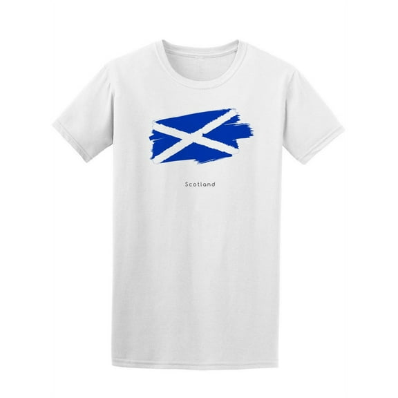 Scotland Flag T-Shirt Men -Image by Shutterstock, Male Medium