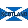 thumbnail image 1 of Scotland Flag With Country Name Novelty Car Auto License Plate, 1 of 3