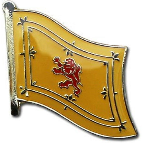 Scotland Lion Country Flag Bike Motorcycle Hat Cap lapel Pin