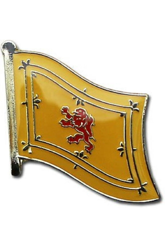 Scotland Lion Country Flag Bike Motorcycle Hat Cap lapel Pin