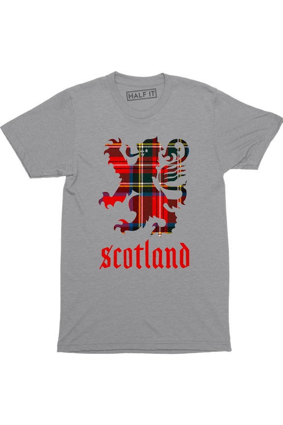 Scotland Lion Crest Est Pride Flag Patch soccer Scots Scottish futbol T-Shirt