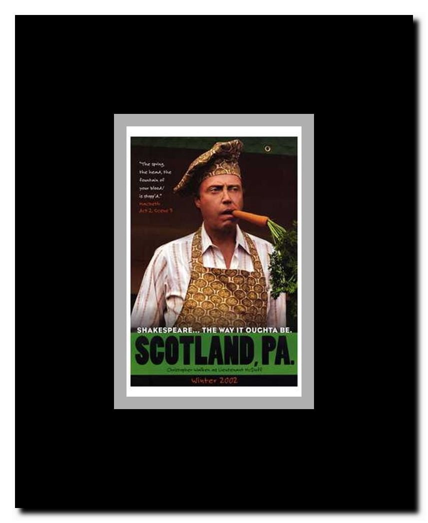 Scotland Pa Framed Movie Poster