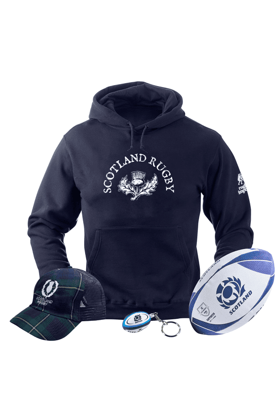 Scotland Rugby Hoodie Gift Box - Large